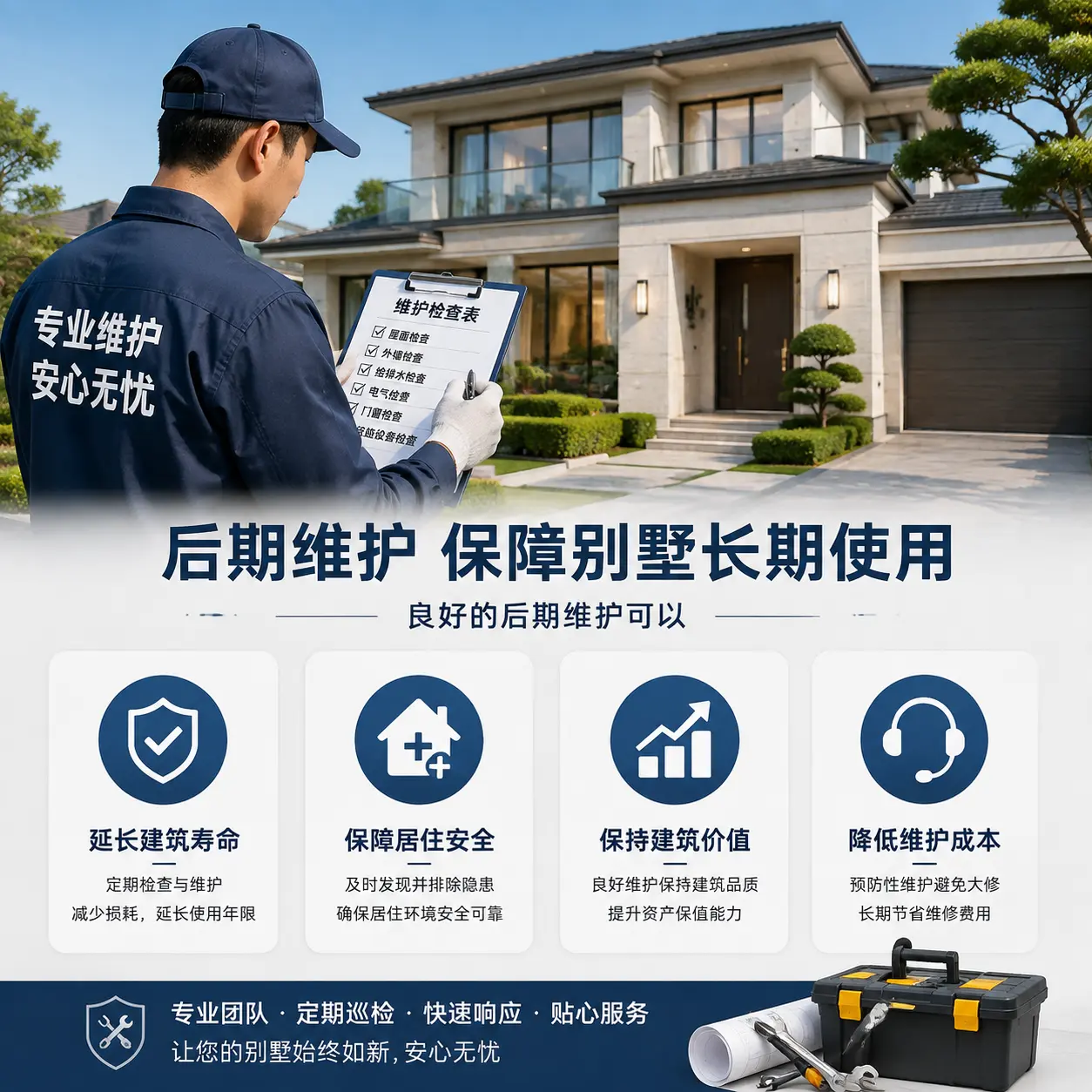 别墅建造公司推荐： 安顺 施工质量的关键要素