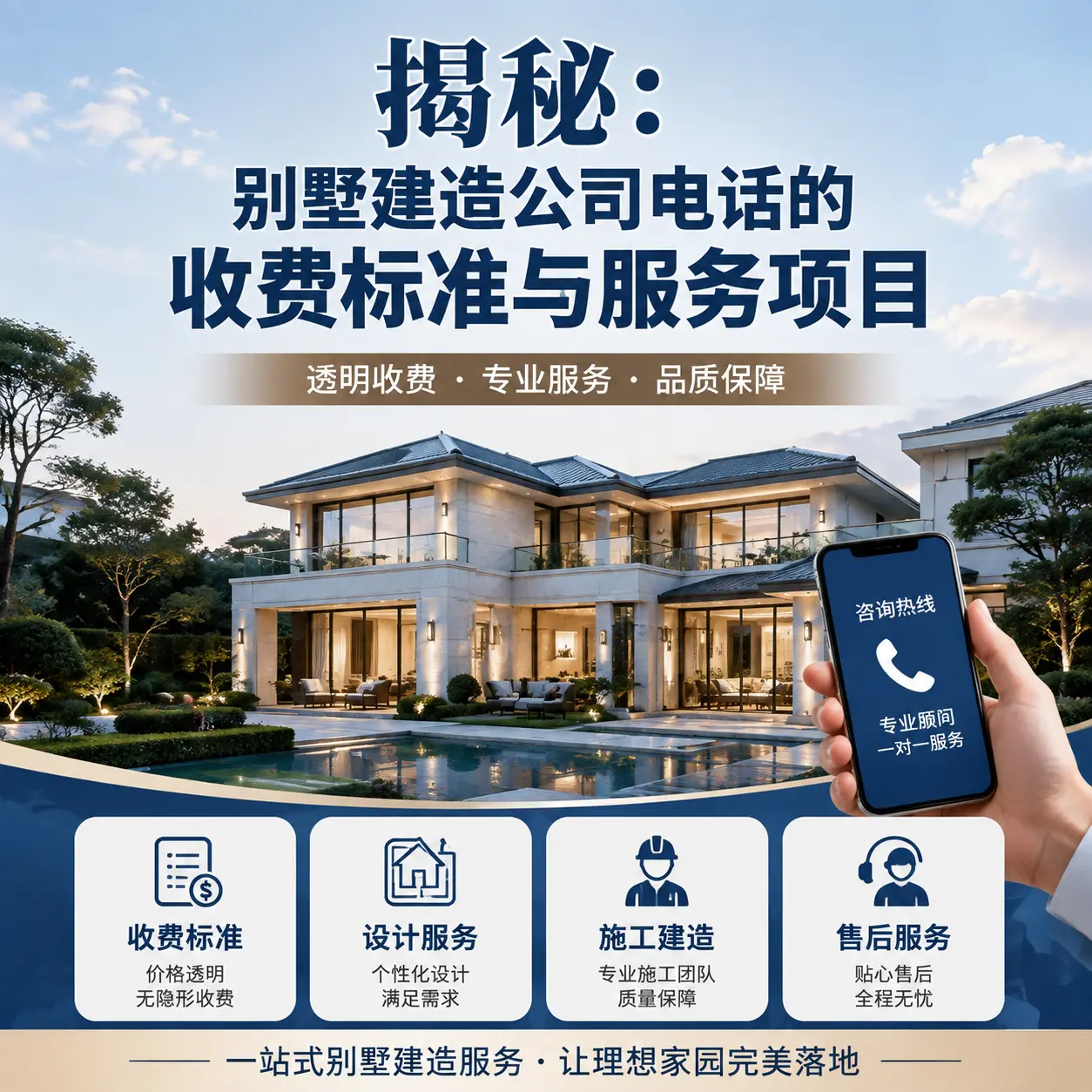 揭秘：安顺别墅建造公司电话的收费标准与服务项目
