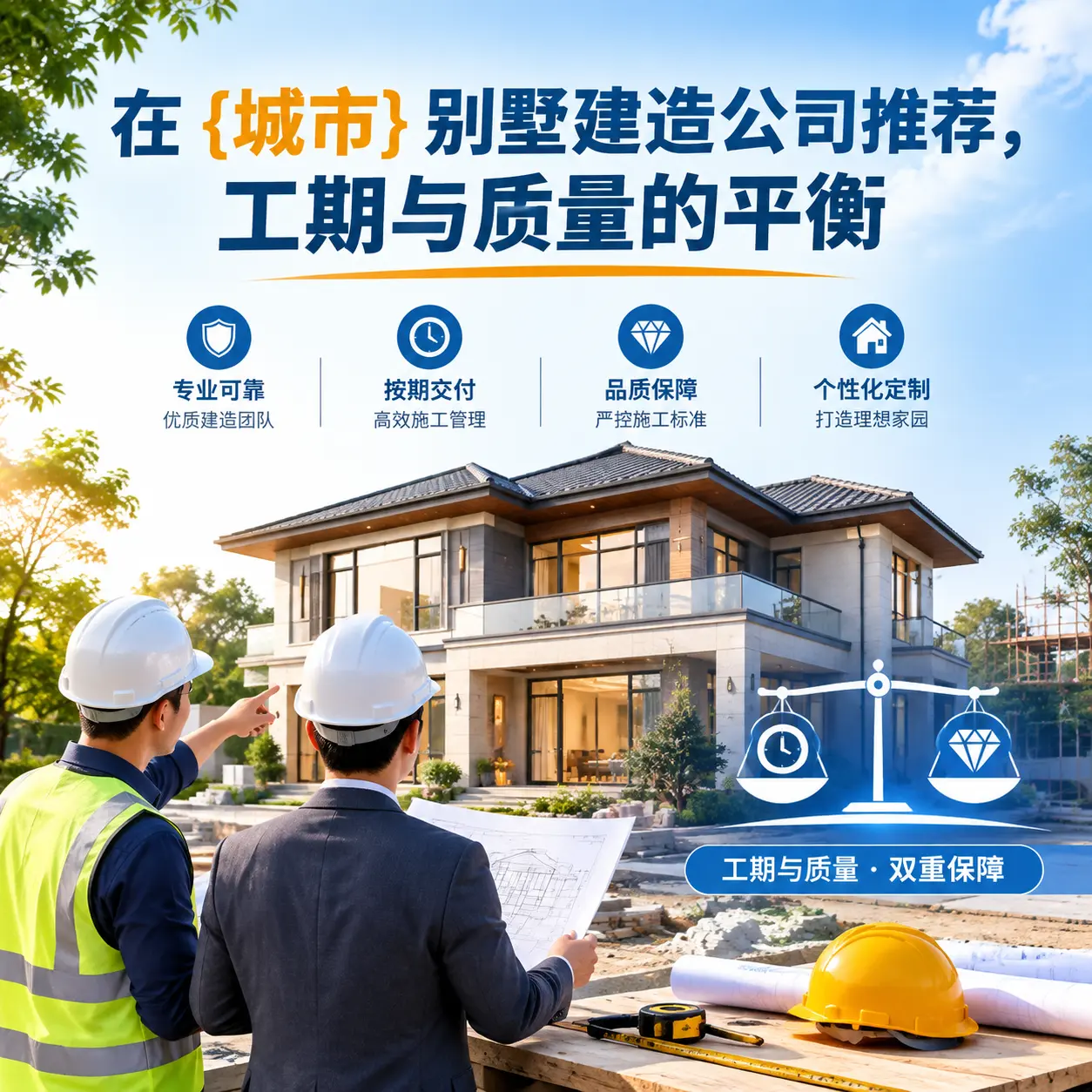 在 安顺 别墅建造公司推荐，工期与质量的平衡