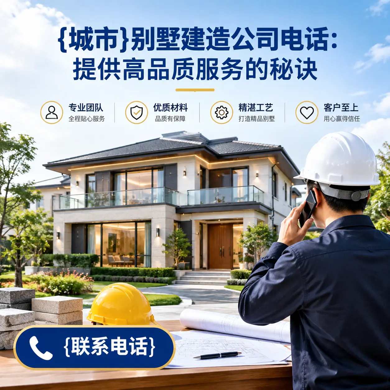 安顺别墅建造公司电话：提供高品质服务的秘诀