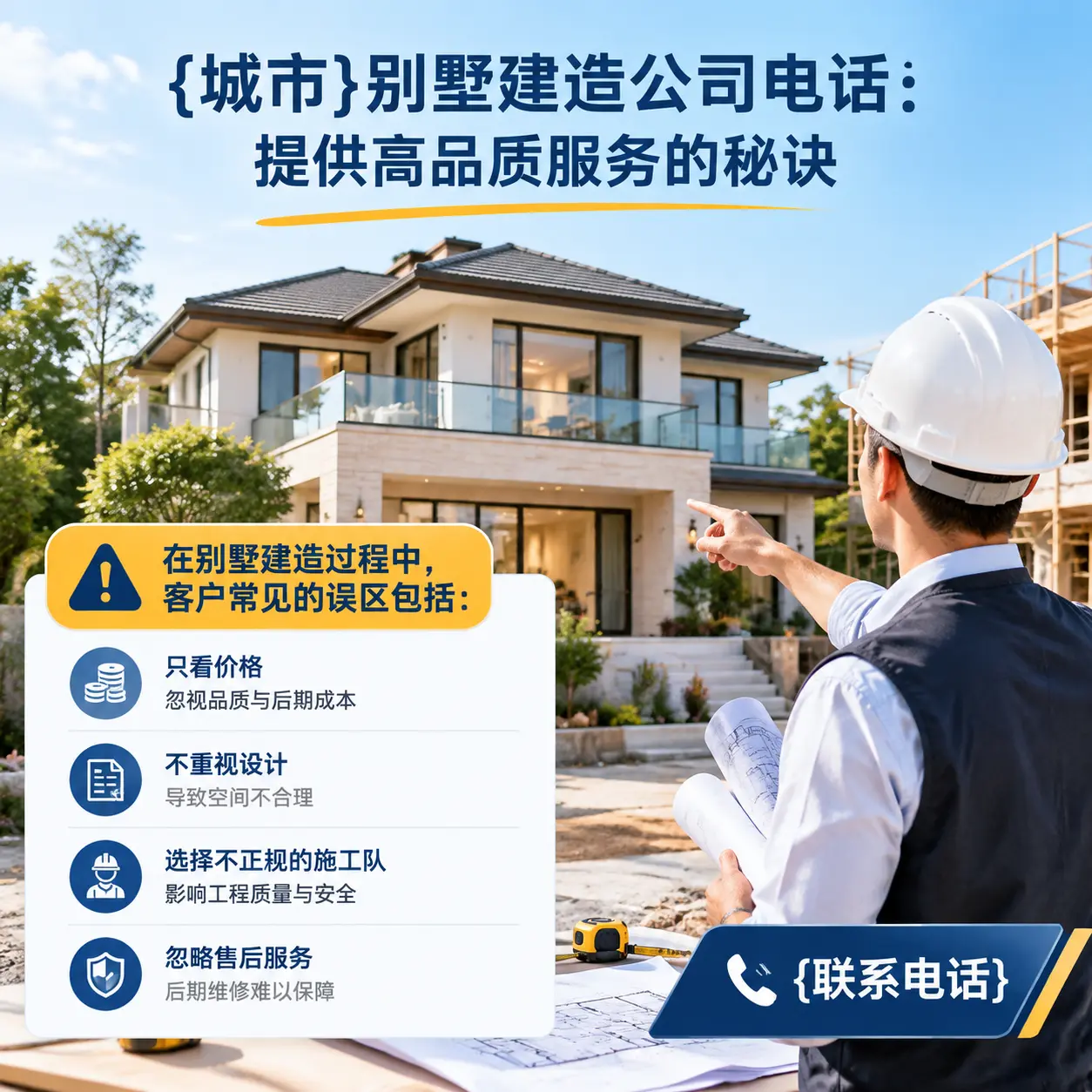 安顺别墅建造公司电话：提供高品质服务的秘诀
