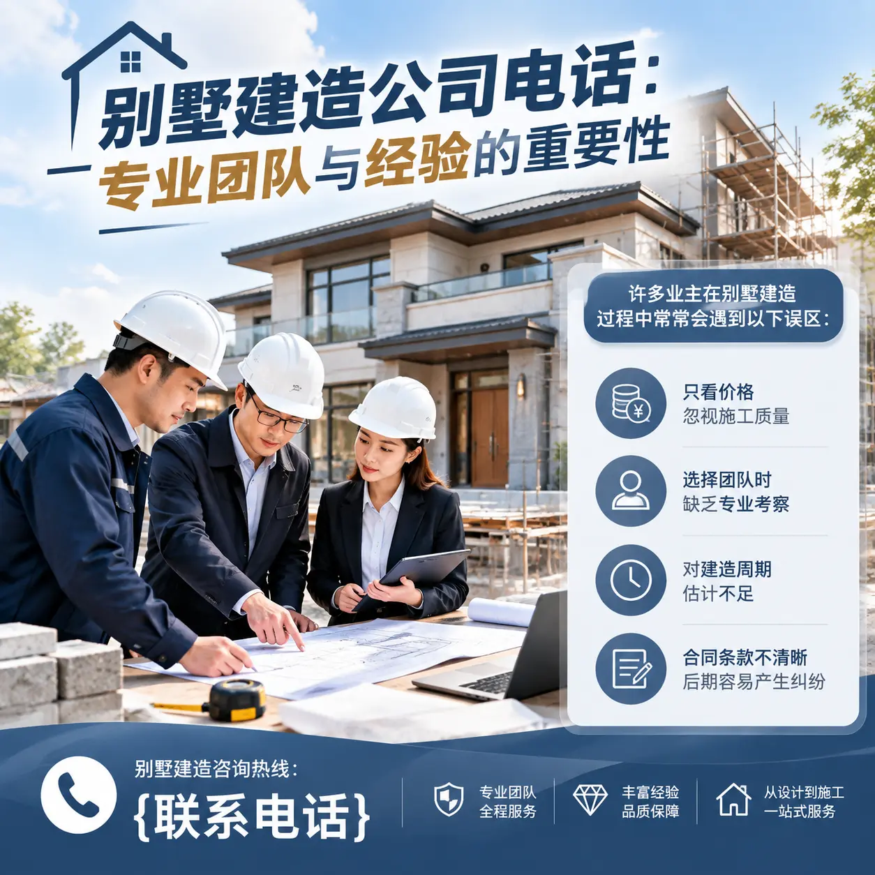 安顺别墅建造公司电话：专业团队与经验的重要性