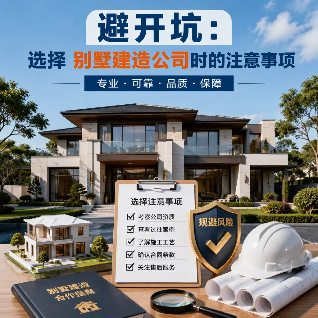 避开坑：选择 安顺 别墅建造公司时的注意事项