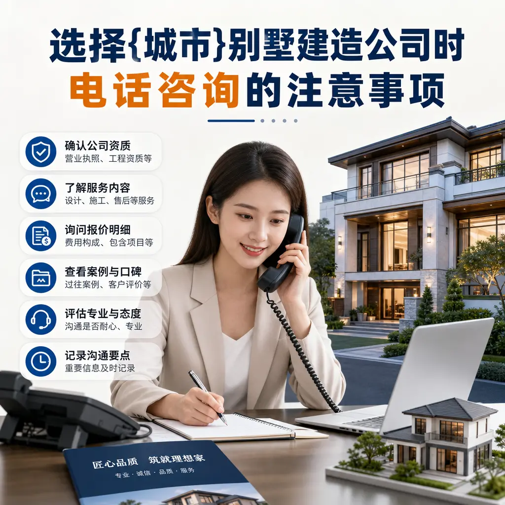 选择安顺别墅建造公司时,电话咨询的注意事项
