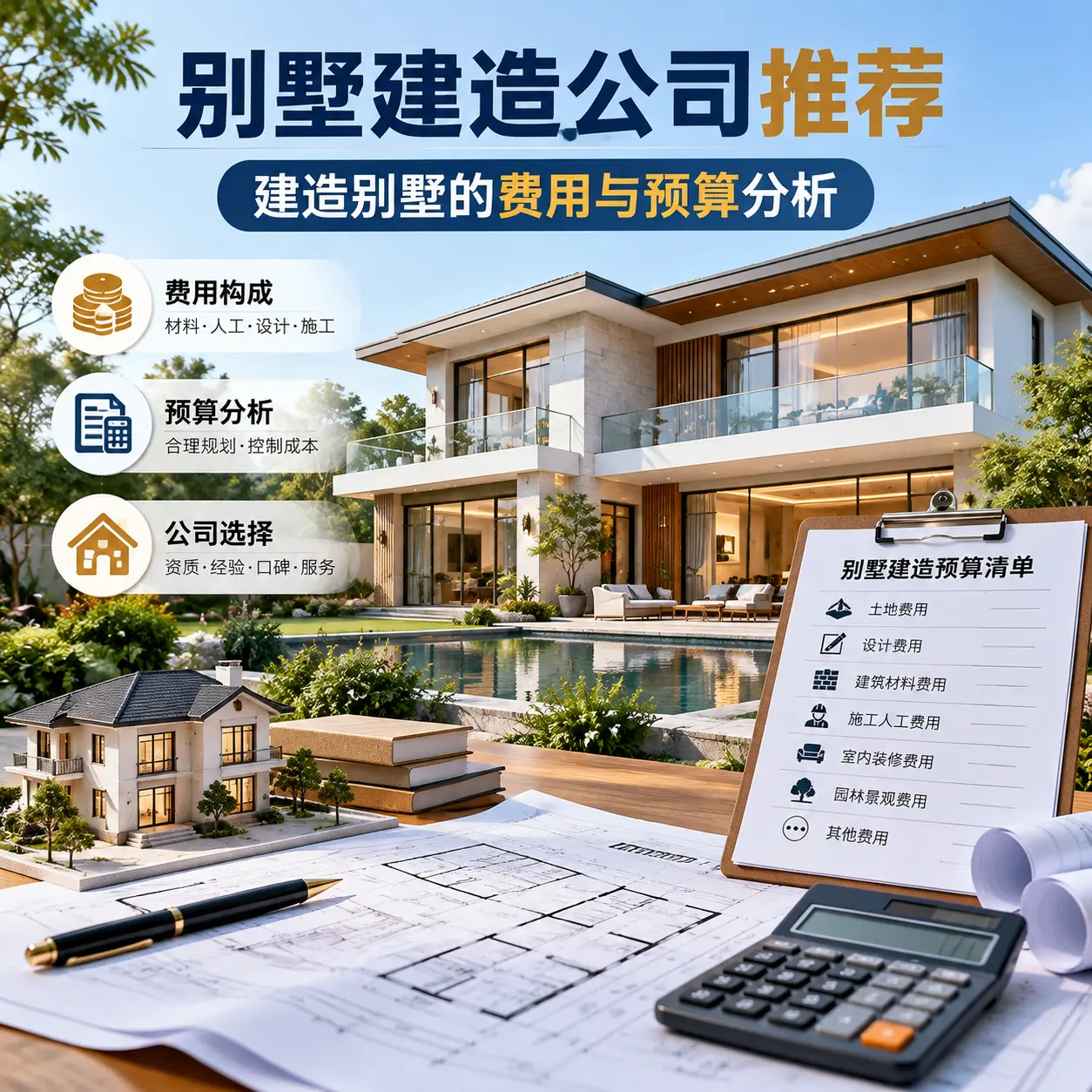 别墅建造公司推荐： 安顺 建造别墅的费用与预算分析