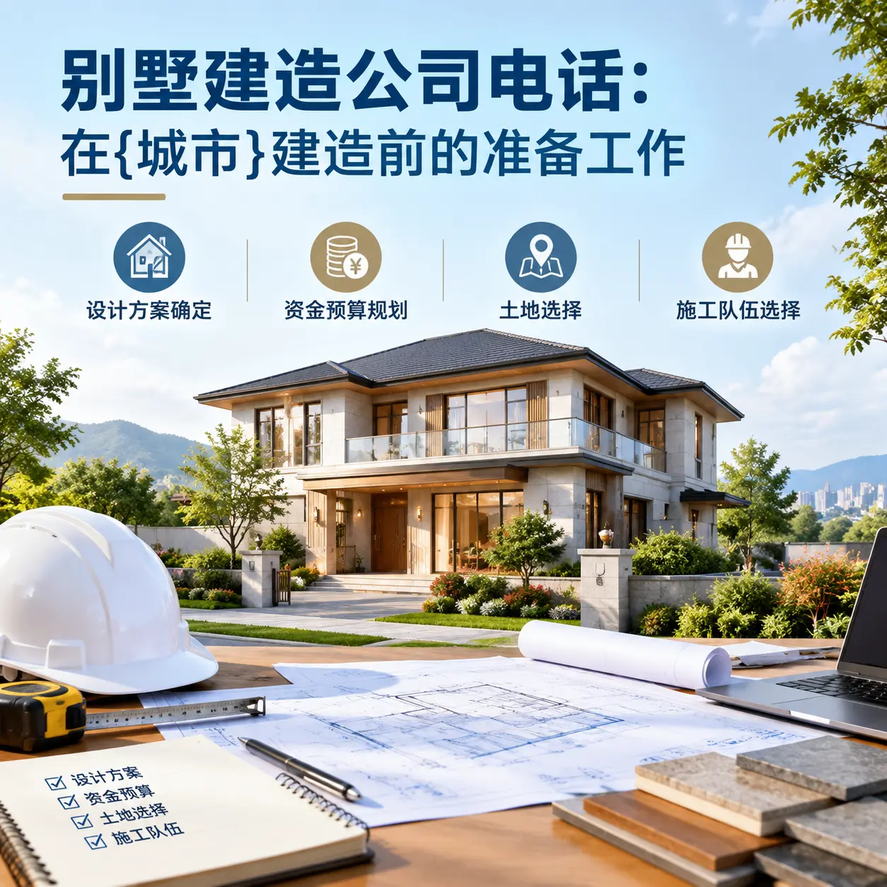 别墅建造公司电话:在安顺建造前的准备工作