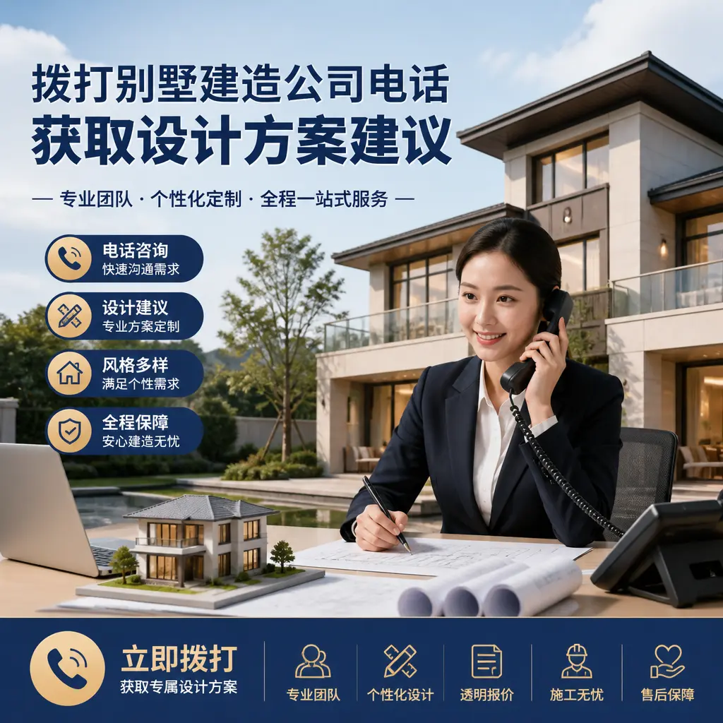 拨打安顺别墅建造公司电话，获取设计方案建议