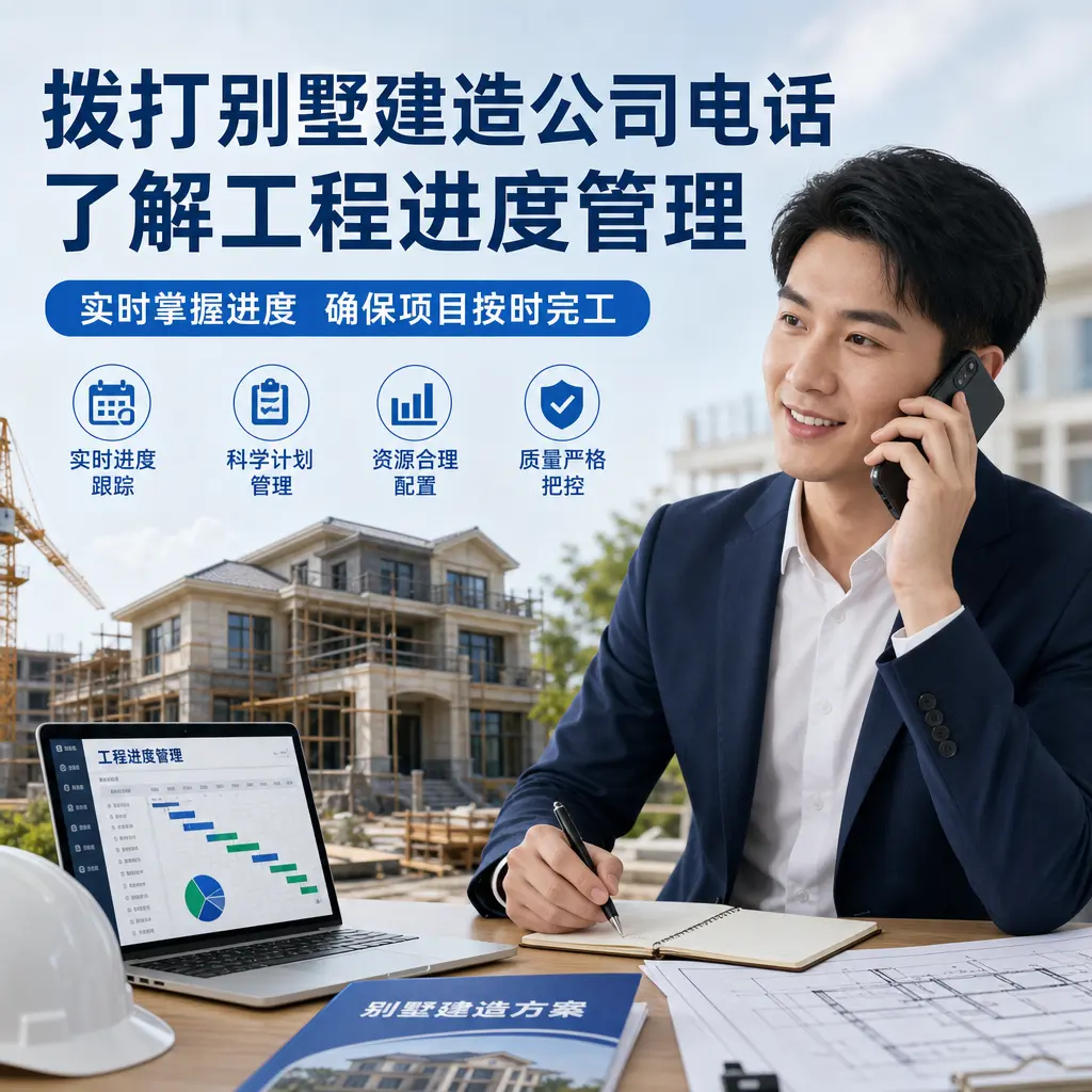 拨打安顺别墅建造公司电话,了解工程进度管理