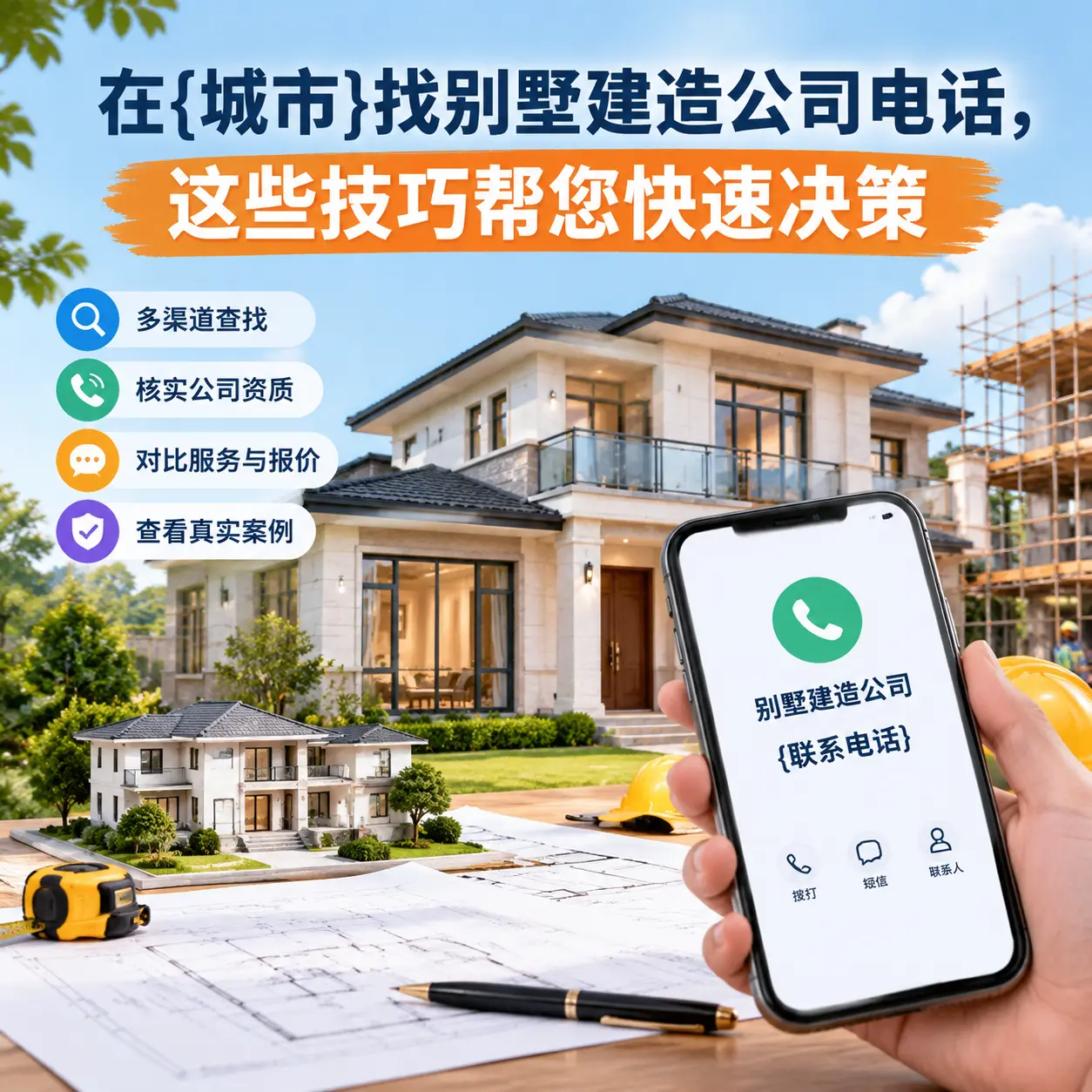 在安顺找别墅建造公司电话，这些技巧帮您快速决策