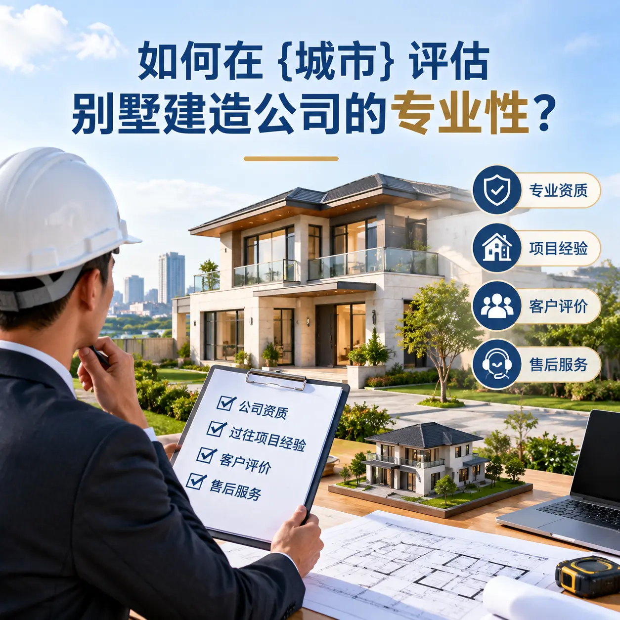 如何在 安顺 评估别墅建造公司的专业性?