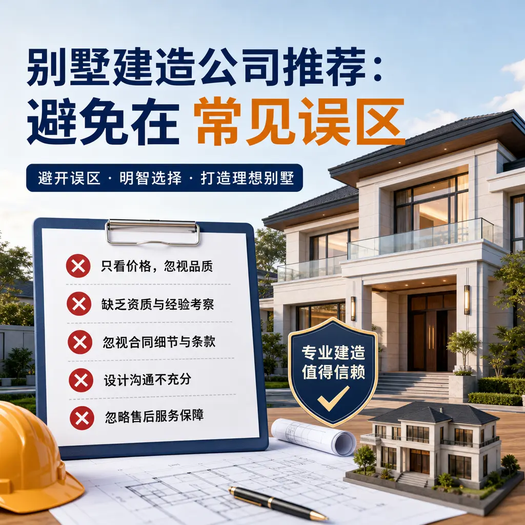 别墅建造公司推荐:避免在 安顺 的常见误区